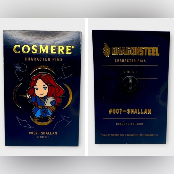Accessories - Cosmere Character Pin - Shallan #007